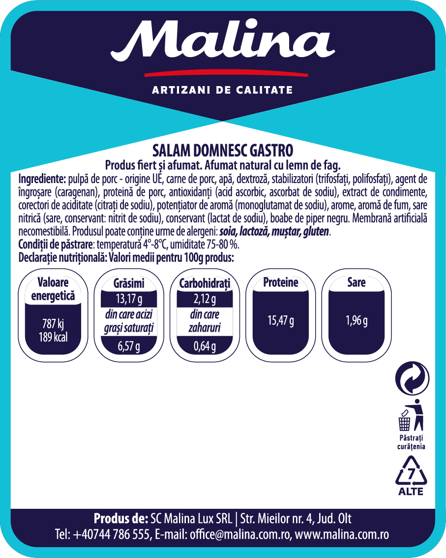 Salam Domnesc Gastro